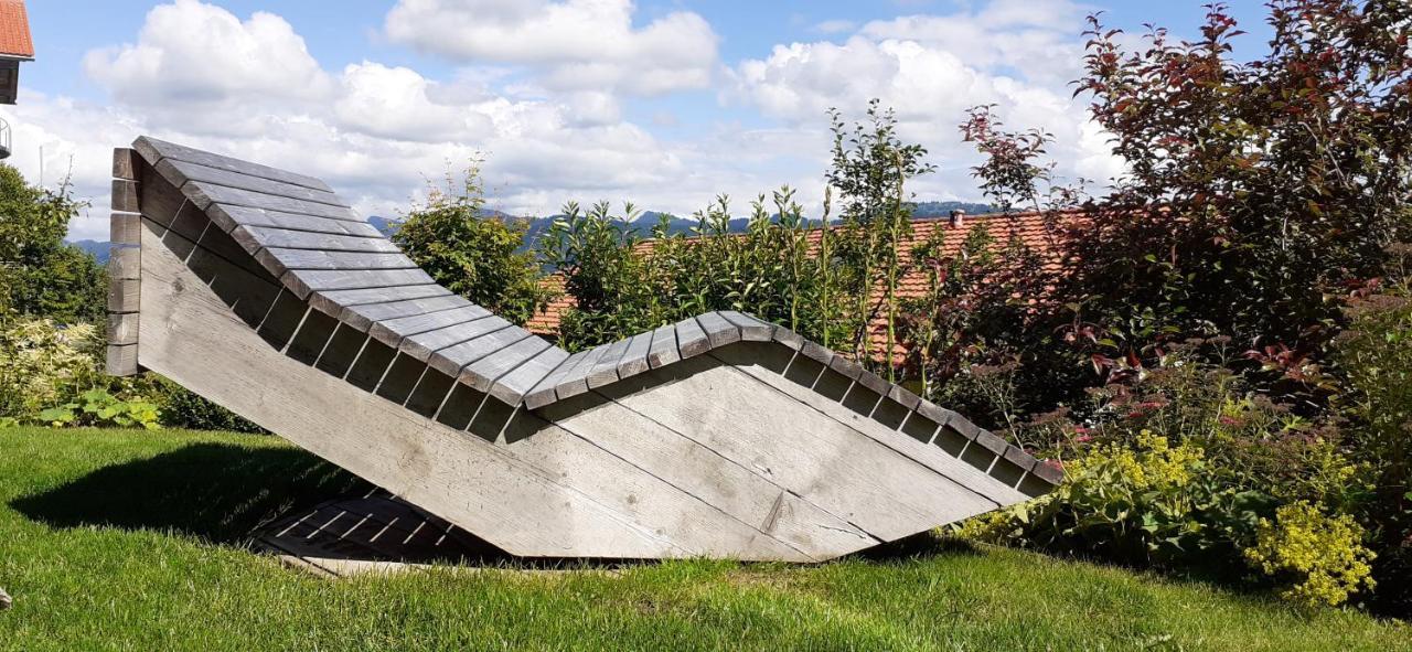 Ferienwohnung Bergblick Sulzberg  Buitenkant foto